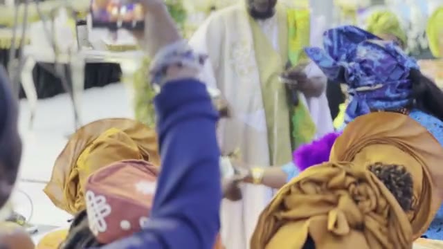 DJ Ozzy at a traditional wedding reception